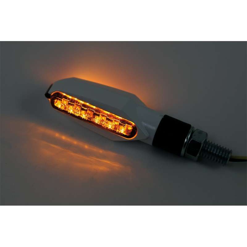 SHIN YO LED Blinker MULTIFACE, weisses Gehäuse
