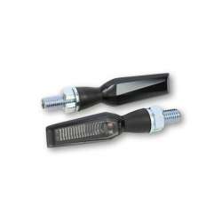 Highsider LED Blinker Falcon schwarz, getöntes Glas