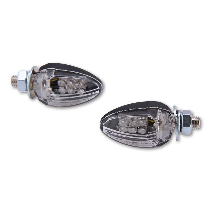SHIN YO Clignoteur LED DROP, noir