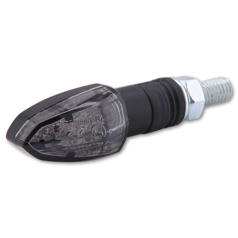 SHIN YO Clignoteur LED LIZZARD, noir, verre teinté