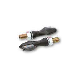 Highsider Clignotant LED SONIC-X2 noir, verre teintée