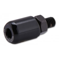 SHIN YO LED-Nummernschildbeleuchtung, schwarz, D 13mm Bolzen M6