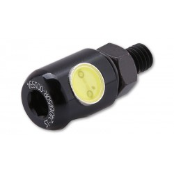 SHIN YO Eclairage de plaque dimmatriculation LED, noir, Boulon M6 D 13mm