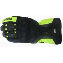 IXS Gants GLASGOW noir-jaune fluo