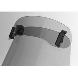 MRA Pare-brise Vario Spoiler Attache avec pince VSA-B grey