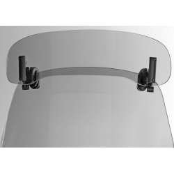 MRA Pare-brise Vario Spoiler Attache avec pince VSA-B grey