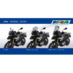 MRA Pare-brise Touring TM grey