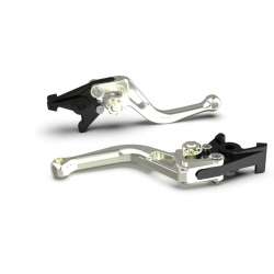 LSL BOW Levier de frein court, argent-argent