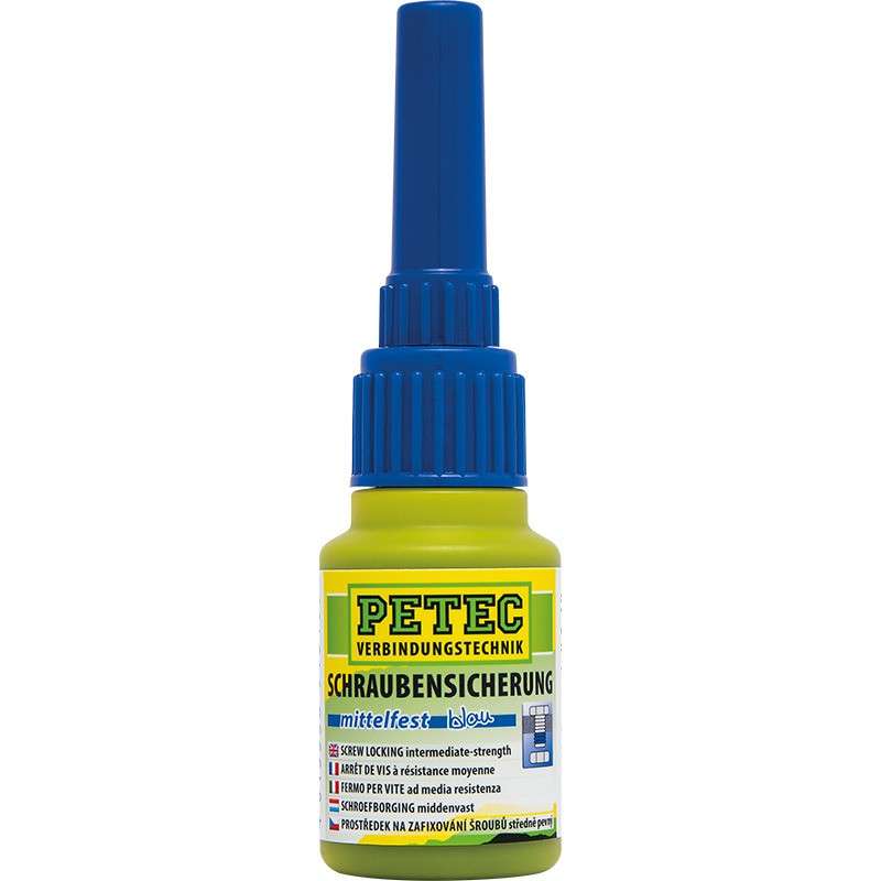 PETEC Schraubensicherung mittelfest blau 10g