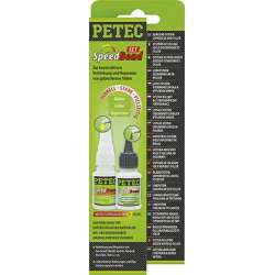 PETEC Speedbond Assortiment de colle haute résistance