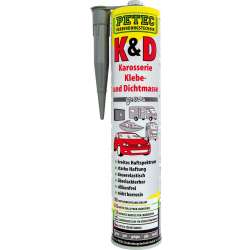 PETEC Adhésifs et mastics élastique gris 310ml
