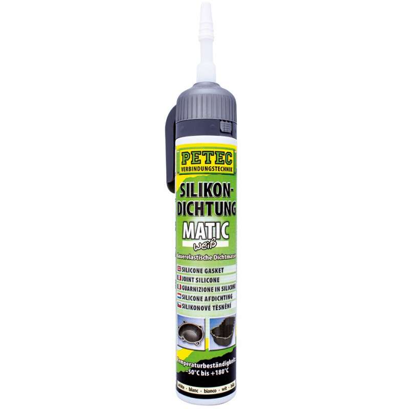 PETEC Hochtemperatur Silikondichtung weiss 200ml
