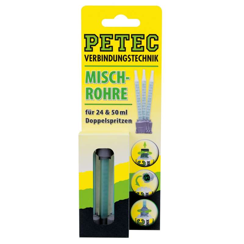 PETEC Mischrohrset 3 Stück