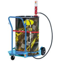 Meclube Kit pompe à huile mobile pour fûts 180-220 l