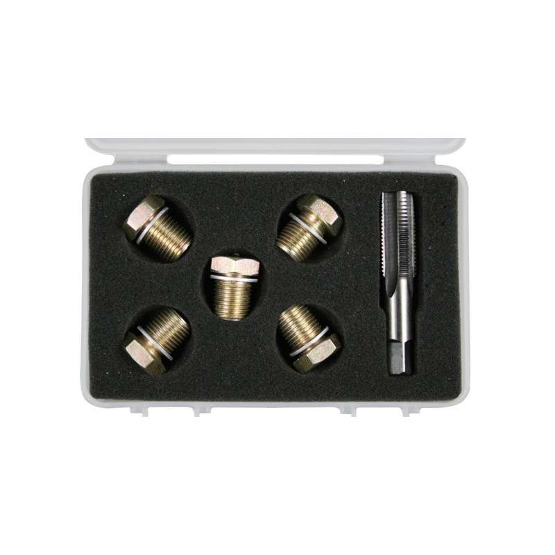 SW-Stahl Assortiment de réparation pour vis de transmission de vidange 11-pièces M15x1.5