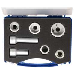 SW-Stahl Schneideisen-Adaptersatz 7 teilig