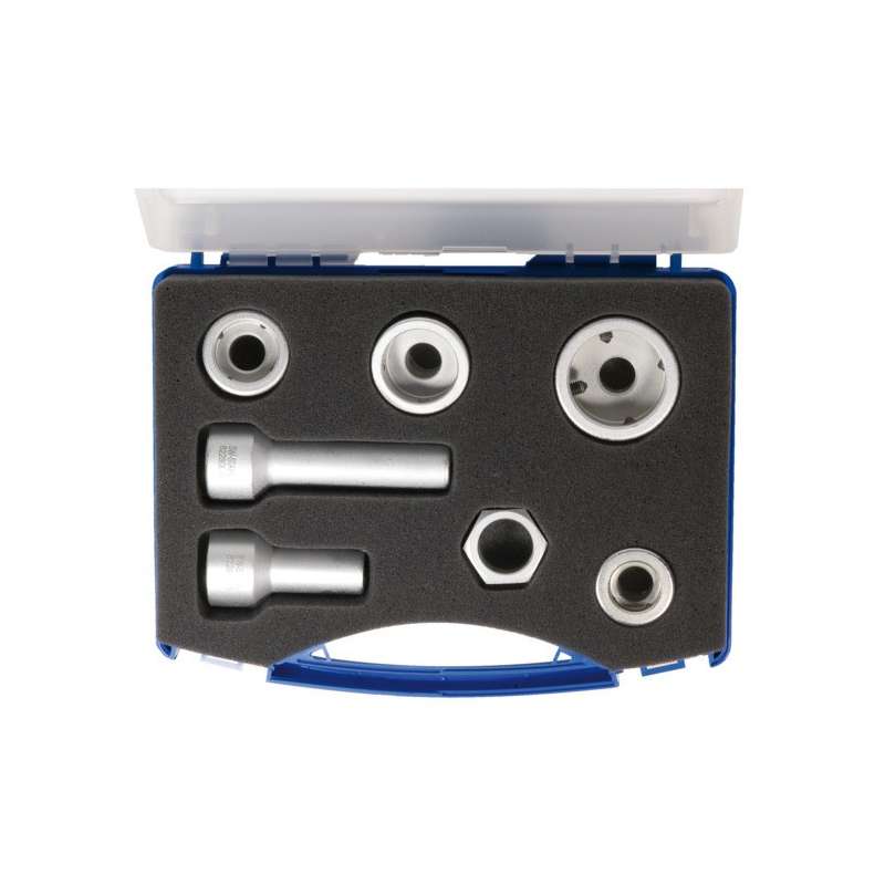 SW-Stahl Schneideisen-Adaptersatz 7 teilig