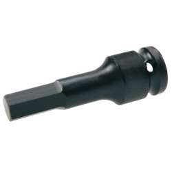 SW-Stahl 6-kant Steckschlüssel 1/2 19mm schlagfest