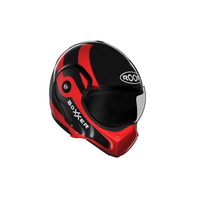 Casque modulable BOXXER FUZO Rouge - Noir