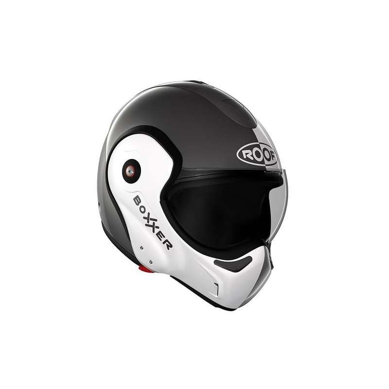 Casque modulable BOXXER FACE Métal - Blanc Nacré