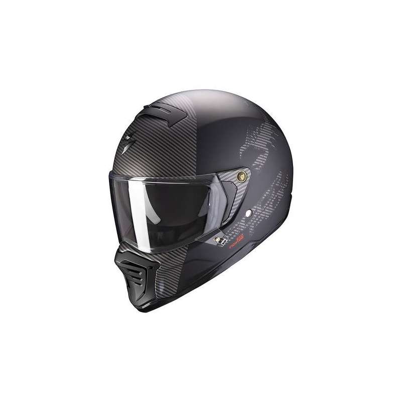 Casque intégral Scorpion EXO-HX1 HOSTIUM Matt Black-Silver