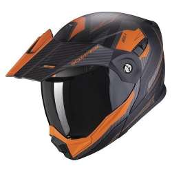 Casque modulable Scorpion ADX-1 TUCSON Matt Black-Orange