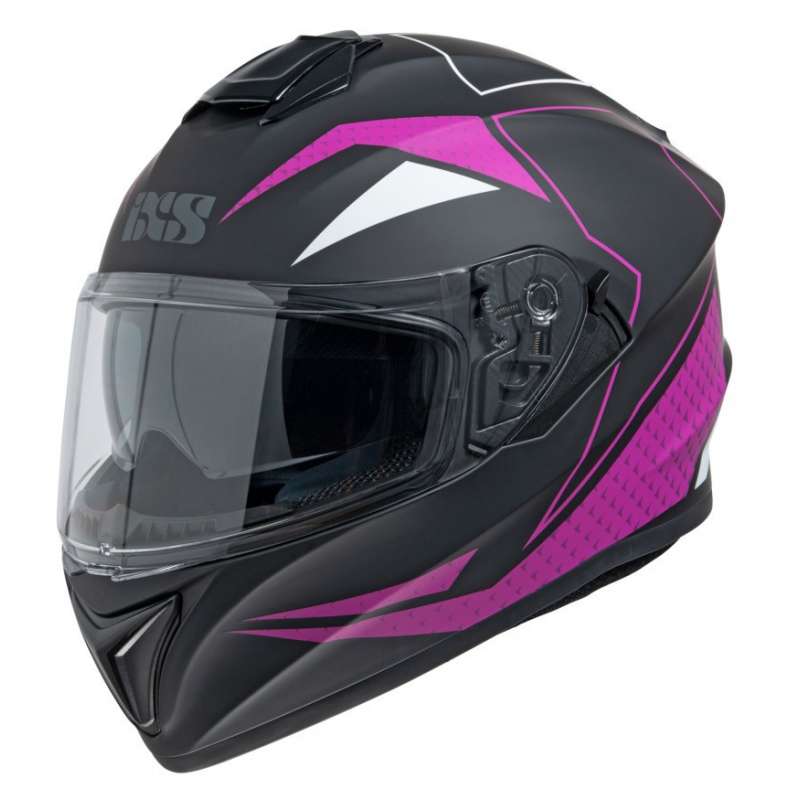 Casque Intégral iXS216 2.0 noir mat-violet