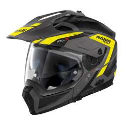 NOLAN Casque Motocross N70-2 X Grandes Alpes N-Com -23 gris mat