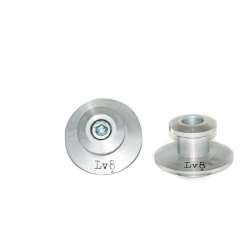 Lv8 ELEVATE Adaptateurs pour béquilles arrière M10 x 1,25 argent