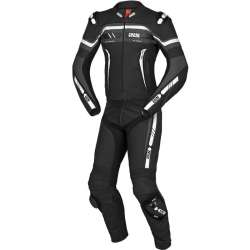 IXS Combinaison Sport LD RS-700 2 pièces noir-gris-blanc