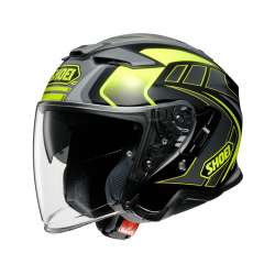 SHOEI Casque Jet J-Cruise II Aglero TC-3 noir-jaune-argent