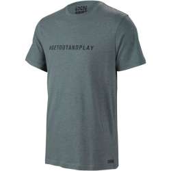 IXS getoutandplay Tee gris