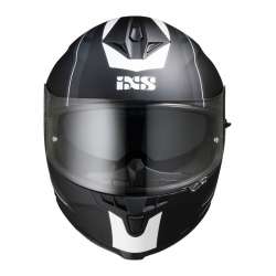 IXS Casque Intégral 1100 2.0 noir mat-blanc