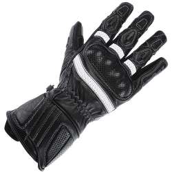 Gants Büse Pit Lane Pro - Noir, Blanc
