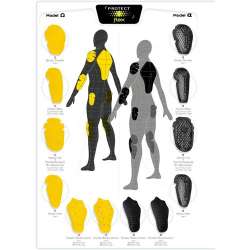 Protect Flex Protection Pour Le Dos Level 1 - Omega, Jaune