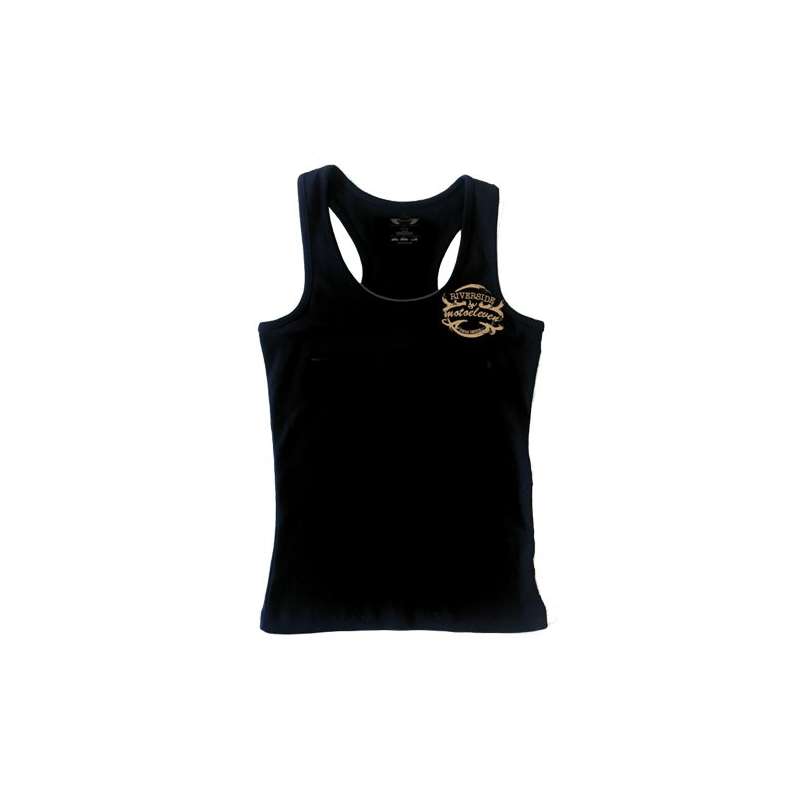 M11 Tank Top Riverside - Schwarz