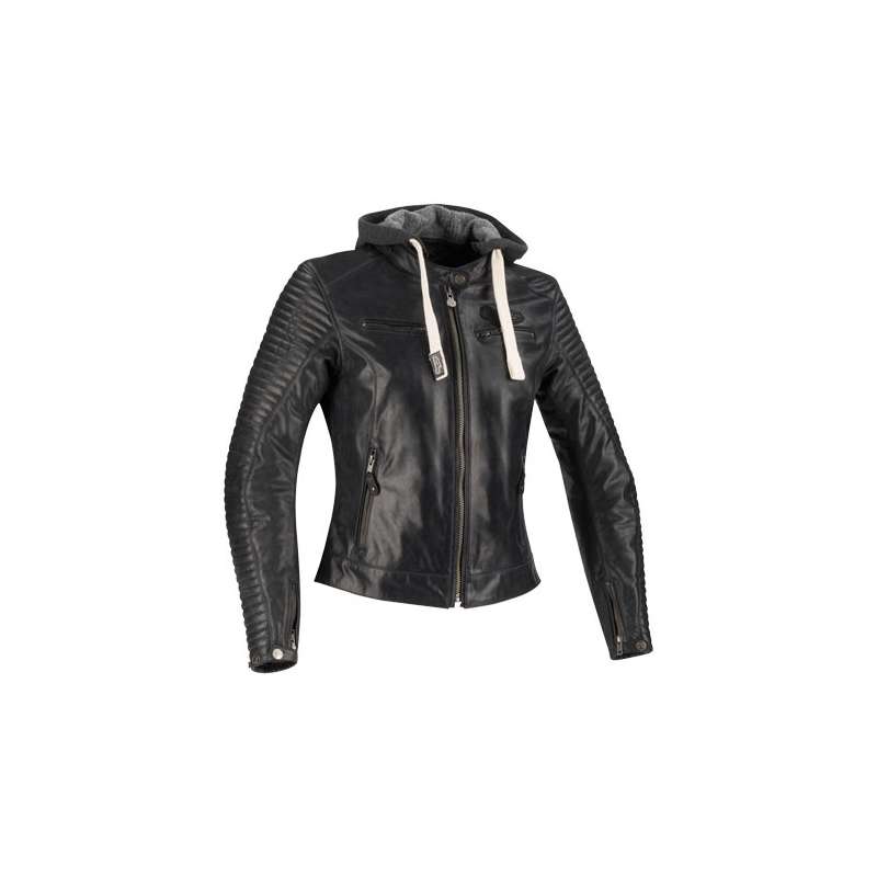 Veste Cuir Segura Lady Dorian - Noir