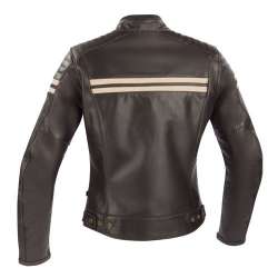 Veste Cuir Segura Lady Funky - Marron, Beige