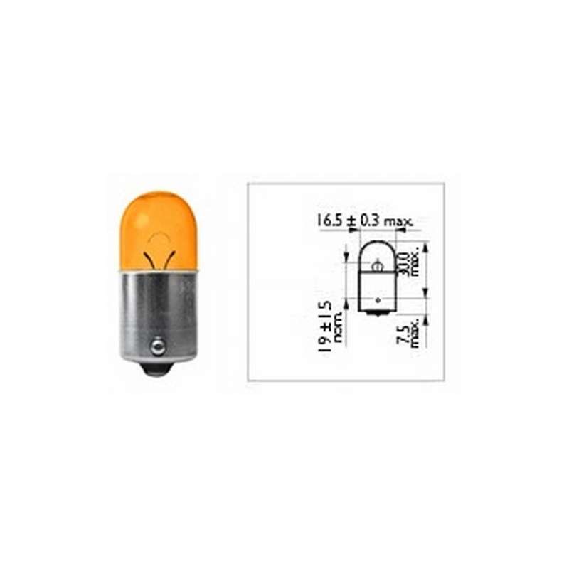 GLÜHLAMPE RY10W 12V 10W AMBER