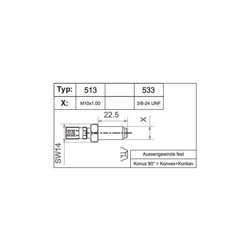 DURITE-VARIO-RACORD TYP 531