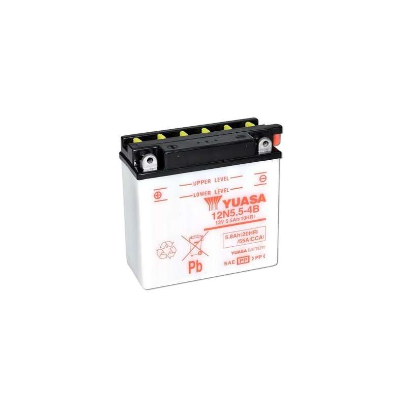 YUASA BATTERIE 12N5.5-4B