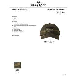 BELSTAFF WEEKENDER CAP