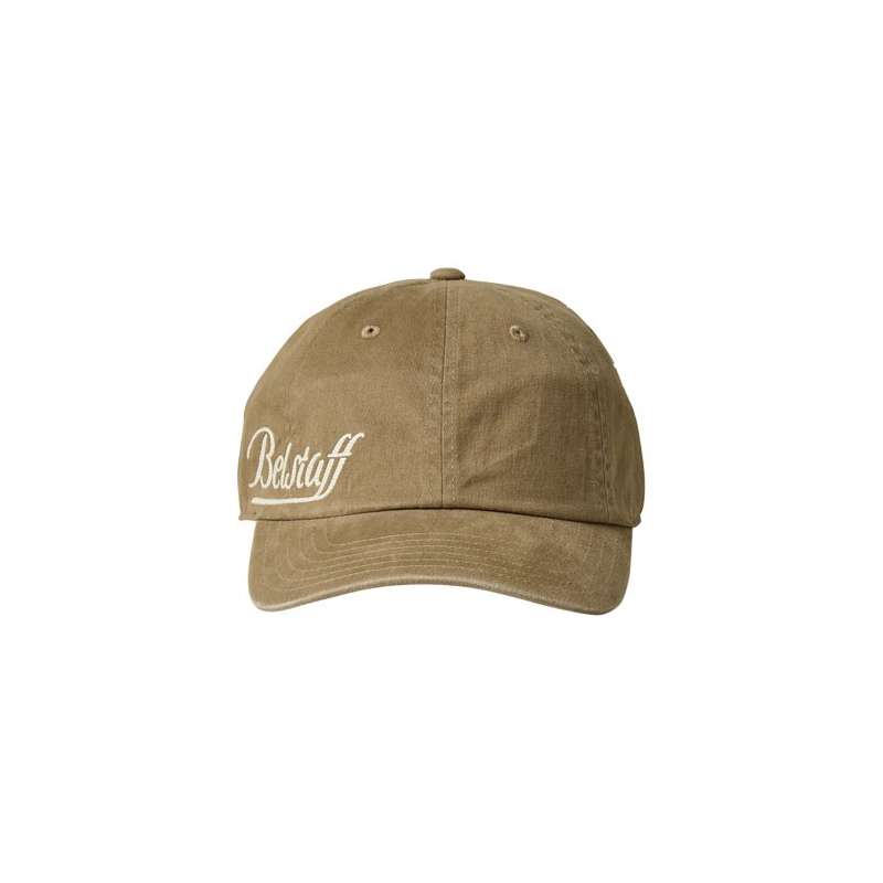 BELSTAFF SCRIPT LOGO CAP