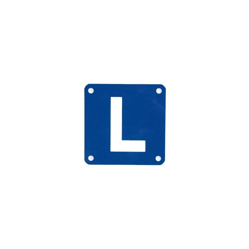 PLAQUE APPRENTI L BLEU