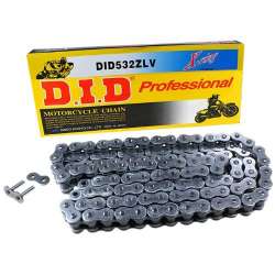 Chaîne Did X-Anneau 532 Zlv & Rivet Creux