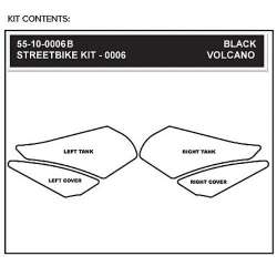 STOMPGRIP VOLCANO BLACK YAMAHA