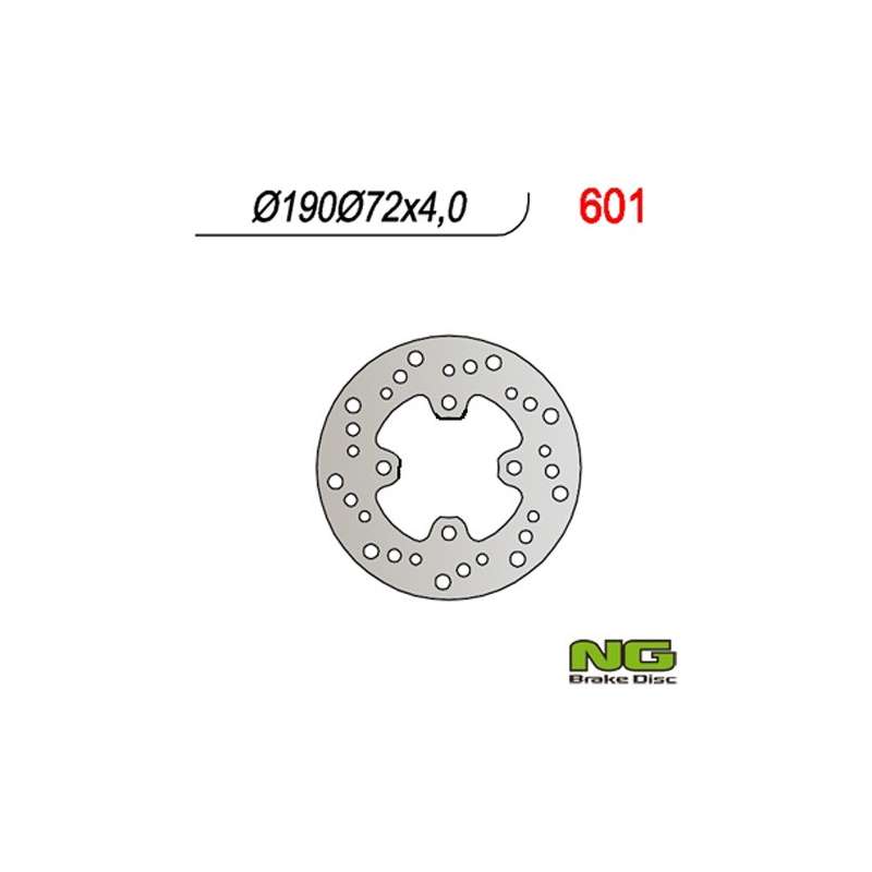 BREMSSCHEIBE STARR HINTEN