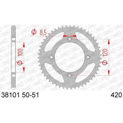 ZAHNKRANZ STAHL 420 (38101-51)
