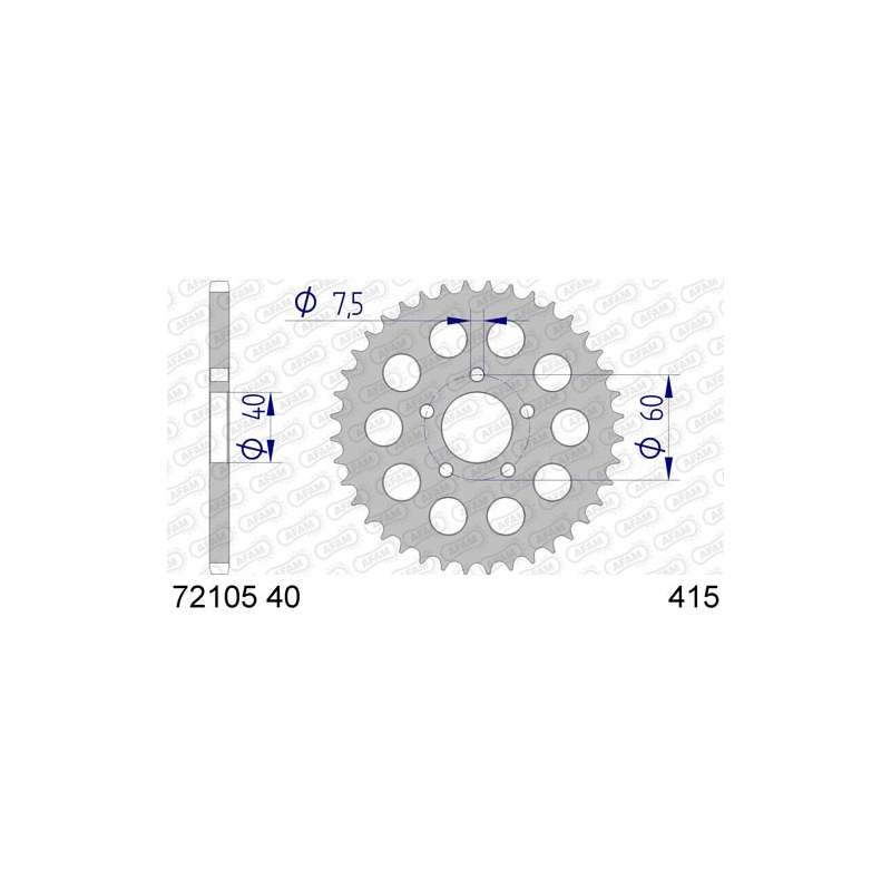 COURONNE ALU 415 (72105-44)