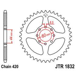 COURONNE ACIER 420 (12100-52 / 50-13003-52 / JTR1832.52)